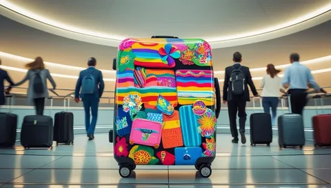 Fără autocolante, fără elasticuri, fără brelocuri: aceasta este una dintre cele mai bune metode pentru a-ți recupera rapid bagajul la aeroport