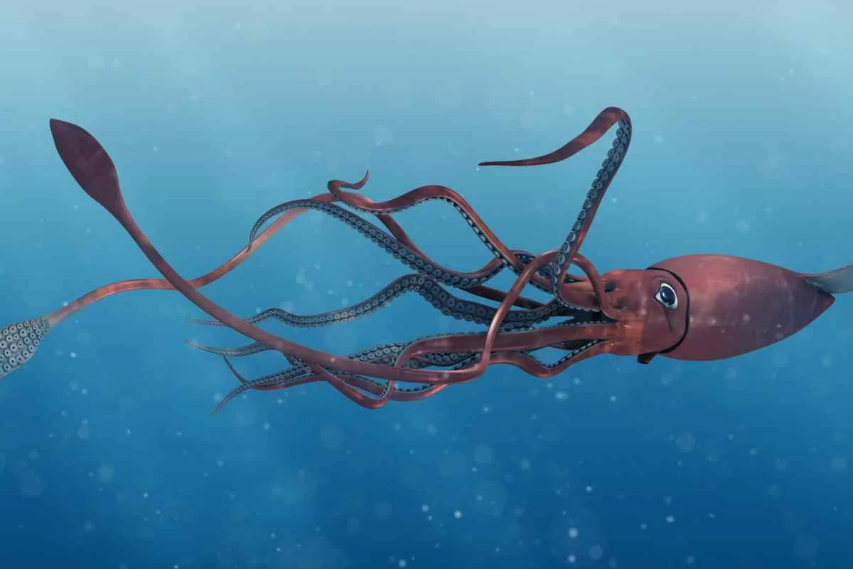 O creatură mitică iese din adâncuri: colosul oceanului este filmat pentru prima dată